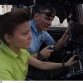 Paolo Nespoli ha iniziato la seconda sessione dell'esperimento JAXA “Biological Rhythms” con il quale ha utilizzato degli elettrodi...