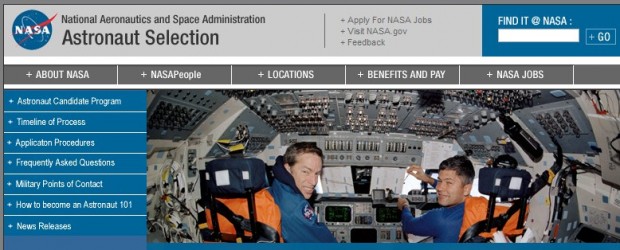 NASA cerca aspiranti per la prossima classe di Candidati Astronauti Ad inizio Novembre, la NASA cercherà aspiranti per la prossima classe di candidati astronauti i quali sosterranno missioni di lunga durata verso la Stazione Spaziale Internazionale