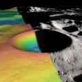 LRO rileva evidenze di ghiaccio sulla Luna I dati raccolti dalla sonda lunare Lunar Reconaissance Orbiter (LRO) indicano che il 22 percento del materiale superficiale situato nel cratere Shackleton è composto di ghiaccio.