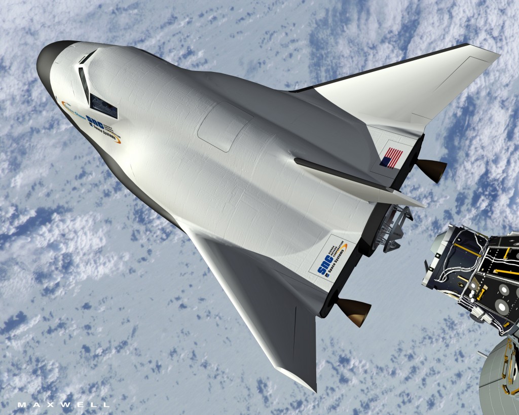 Rendering del Dream Chaser Credits: SNC