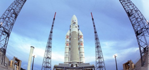 Il vettore ariane 5 in rampa. Credits: Arianespace