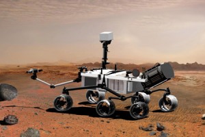 Il rover Curiosity attualmente sulla superficie di Marte (Credit: NASA)