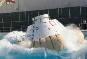 Test di ammaraggio di CST-100 (C) Boeing