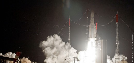 Lancio del volo Ariance 5 VA211. Fonte: Arianespace/ESA