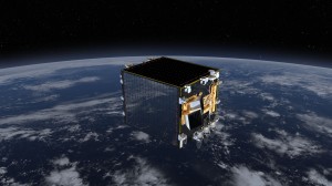 Rendering artistico del satellite Proba-V. (c) ESA-ATG Medialab