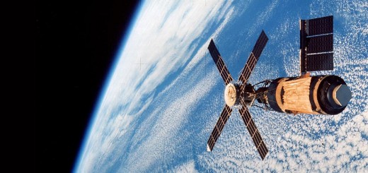 Lo Skylab. Fonte: NASA, scansione di Kipp Teague
