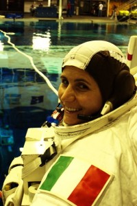 Samantha Cristoforetti durante l'addestramento al JSC. (c) NASA/ESA