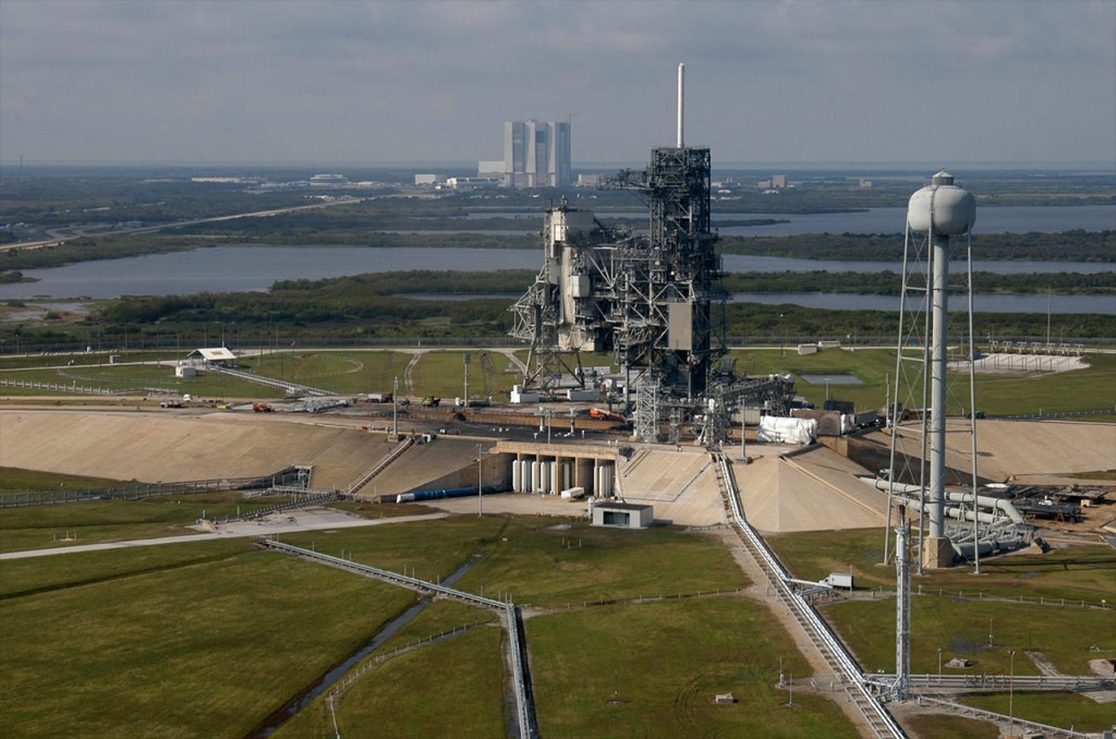 Il pad 39A del Kennedy Space Center all'epoca del programma STS Credits: NASA