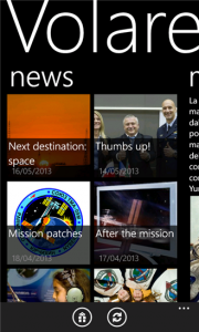 Volare ASI su Windows Phone. Fonte: Luca Di Fino