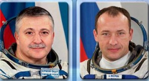 Fyodor Yurchikhin (sinistra) e Alexander Misurkin (destra). (c) NASA