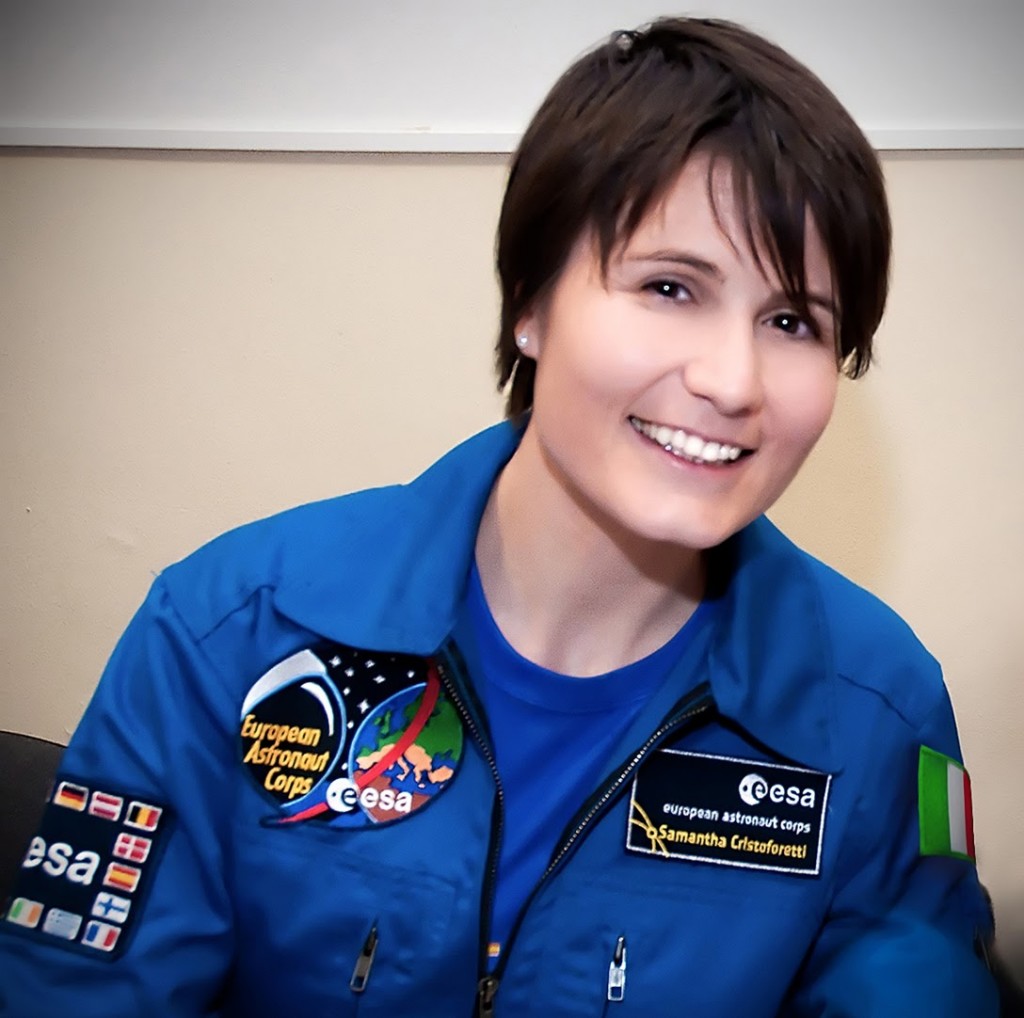 L'astronauta ESA Samantha Cristoforetti. Fonte: Riccardo Rossi