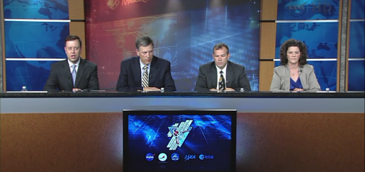 L'Expedition 36 Post-Spacewalk Briefing per la EVA-23 di Luca Parmitano e Chris Cassidy. Fonte: NASA