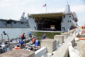 Il ponte inferiore della USS Arlington