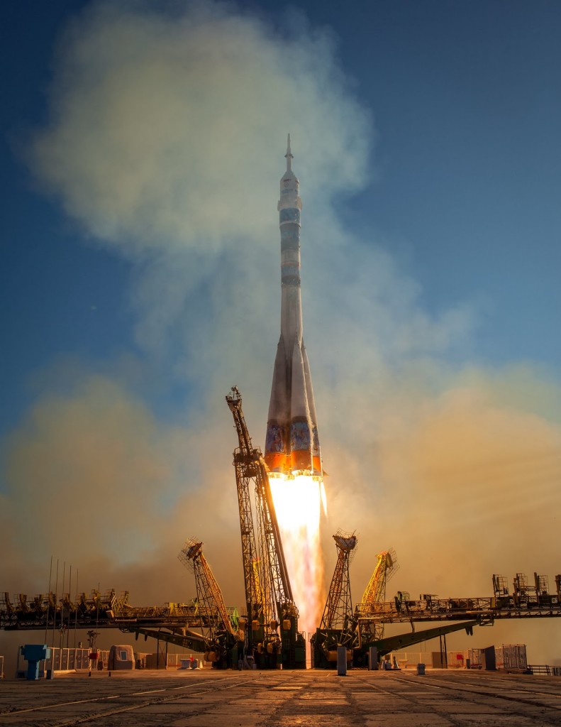 Il lancio della Expedition 38 con la Soyuz TMA-11M il 7 novembre 2013. Fonte: NASA