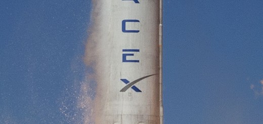 Visione ravvicinata del lancio di debutto del Falcon 9 v1.1. Credit: SpaceX.
