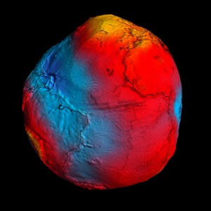 II geodi ricavato da GOCE. Credit: ESA. 