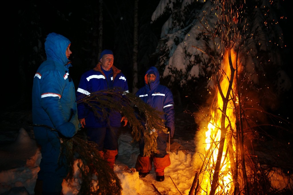 L'addestramento alla sopravvivenza invernale di Samantha Cristoforetti. Fonte: Gagarin Cosmonaut Training Center