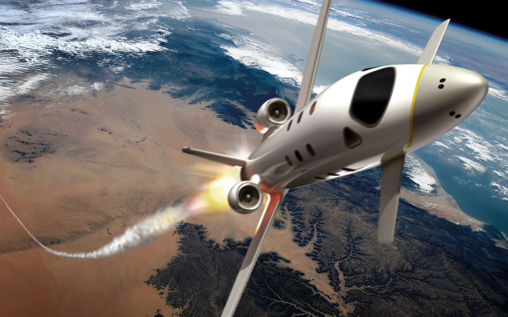 Immagine artistica dello spazioplano di Airbus Group. Credits: EADS
