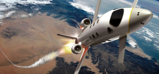 Immagine artistica dello spazioplano di Airbus Group. Credits: EADS