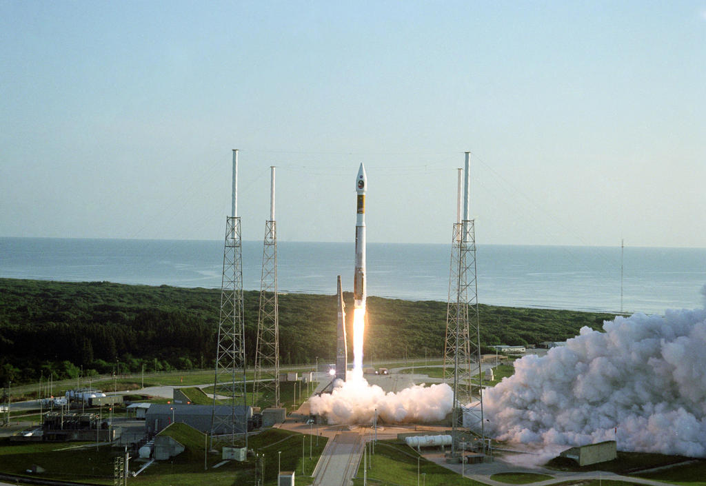 Il lancio della sonda Mars Reconaissance Orbiter avvenuto con un razzo Atlas V dal Launch Complex 41 della Cape Canaveral Air Force Station avvenuto alle  7:43 a.m. EDT del 12 Agosto 2005. 