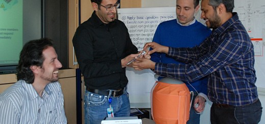 In the training room at the Columbus Control Centre in Oberpfaffenhofen. Credit: DLR CC-BY (3.0)