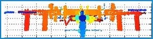 Simulazione della vista della ISS da parte del sistema LIRIS. Credits: ESA