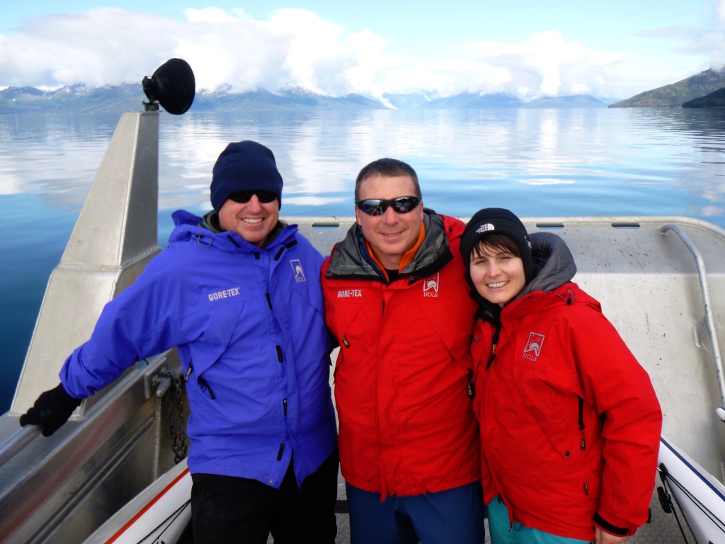 Samantha Cristoforetti e alcuni compagni di equipaggio in una spedizione in Alaska nel 2012. Credit: Samantha Cristoforetti