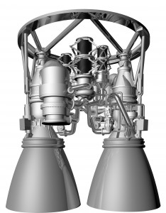 La configurazione prevista per il motore AR1 Credits: Aerojet Rocketdyne