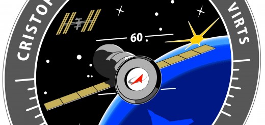 La patch di missione della Soyuz TMA-15M (particolare). Credit: Roscosmos/Spacepatches.nl