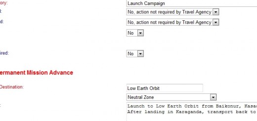 La destinazione nei documenti del volo Soyuz TMA-15M con Samantha Cristoforetti. Credit: Samantha Cristoforetti