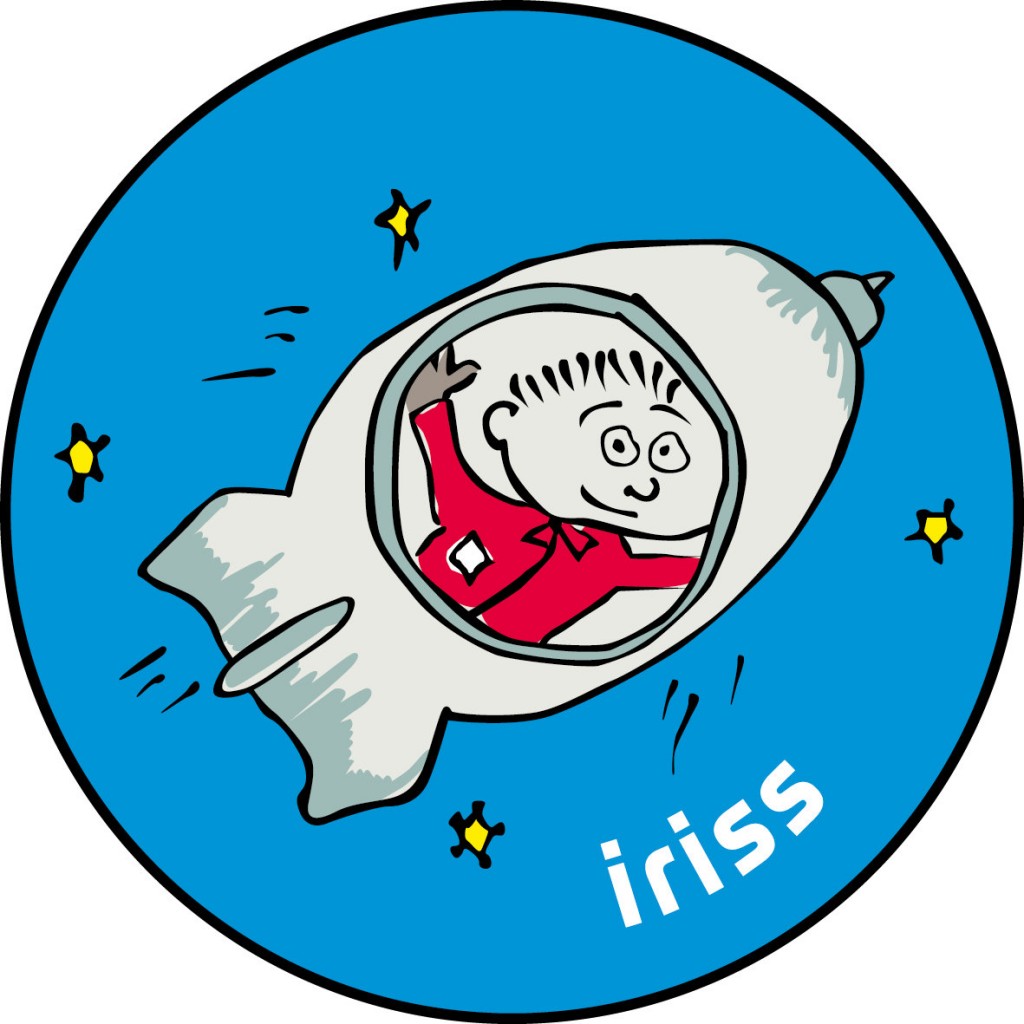 Il logo del programma educativo della missione iriss di Andreas Mogensen. Credit: ESA