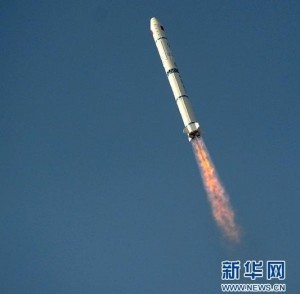 Il lancio del satellite Shijian 11-08 - Credit: Xinhua