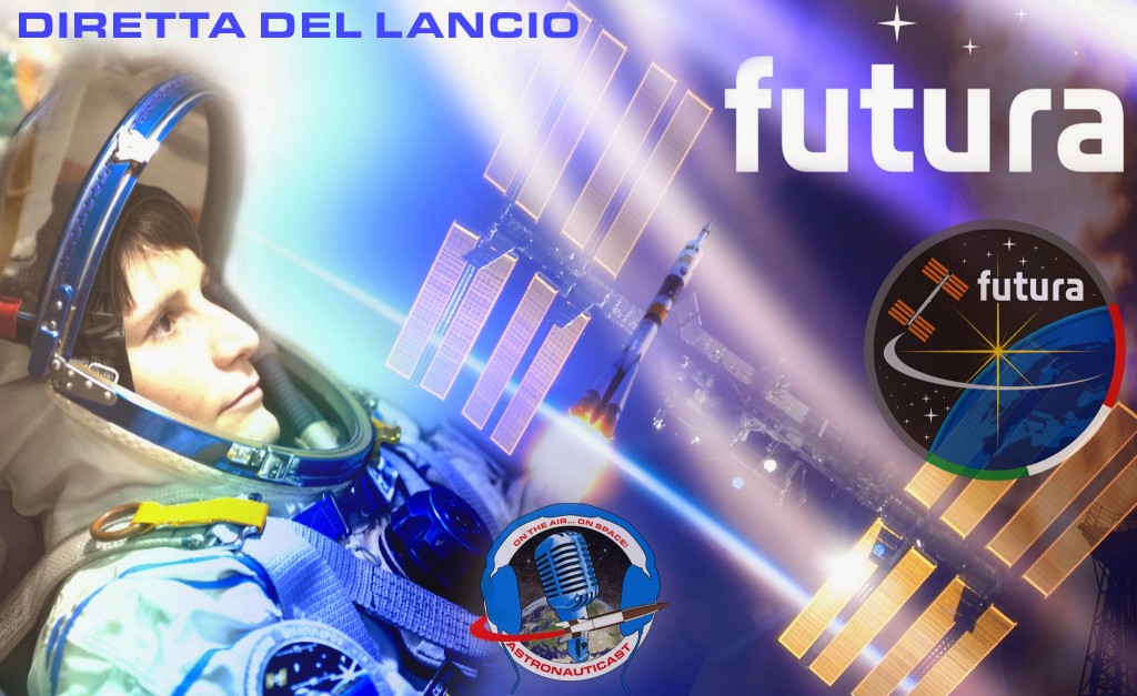 Copertina della diretta del lancio di Futura. Credit: Riccardo Rossi