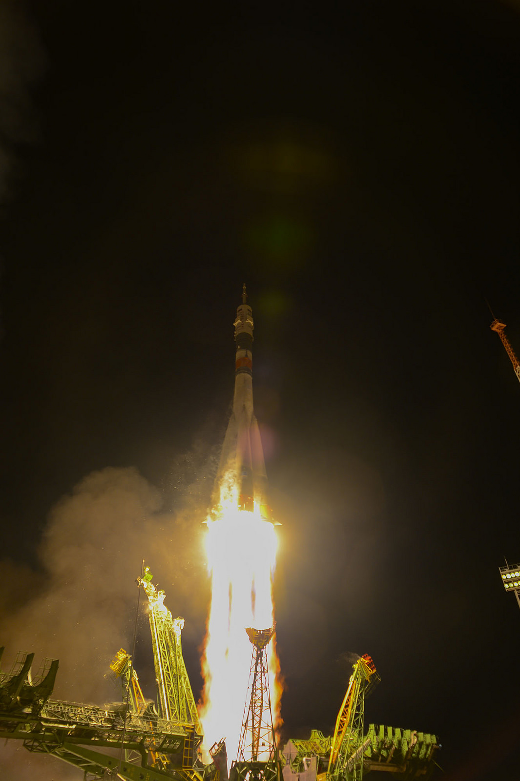 Il lancio della Soyuz TMA-15M. Credit: ESA–S. Corvaja, 2014