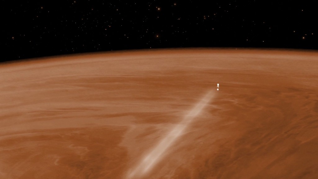 La sond Venus Express entra nell'atmosfera di Venere