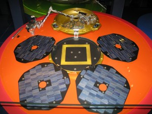 Replica di Beagle 2 presso il Science Museum di Londra. Credit: user:geni (Wikimedia Commons)