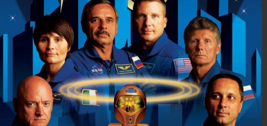 Il poster cinematografico della Expedition 43 (dettaglio). Credit: NASA