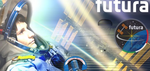 Copertina della diretta AstronautiCAST del ritorno di Futura. Credit: Riccardo Rossi
