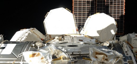 Il boccaporto CBM del Nodo 1 della ISS lasciato libero dallo spostamento dell modulo PMM. Credit: ESA/NASA