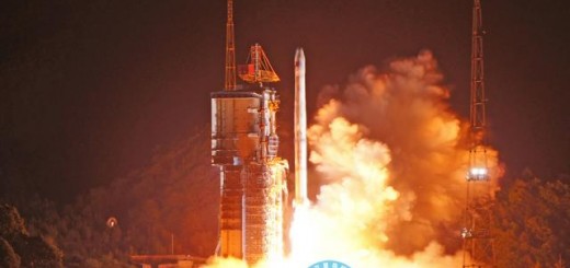 Il lancio di un satellite BeiDou. Credit: BeiDou Navigation Satellite System