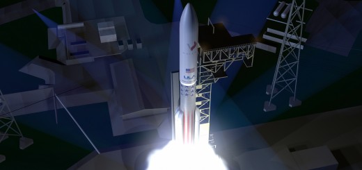 Un rendering del liftoff del nuovo vettore Vulcan di ULA (C) ULA.
