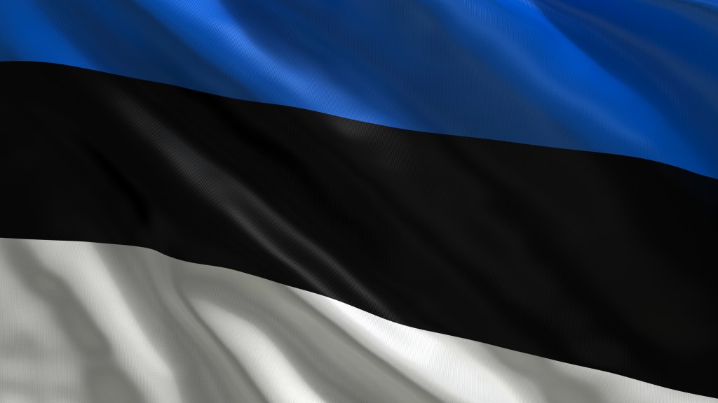 Bandiera dell'Estonia. Credits: fotorecurso.com.