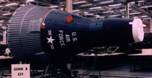 Il mockup della capsula Gemini-B