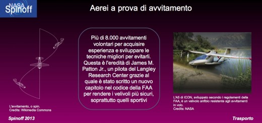 Aerei a prova di avvitamento © NASA / Veronica Remondini