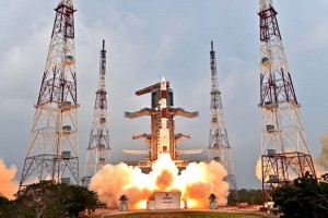 Liftoff del PSLV C31 il 20 gennaio 2016