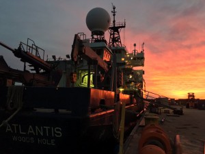 La nave scientifica Atlantis della NASA. Credit: NASA/Rich Moore