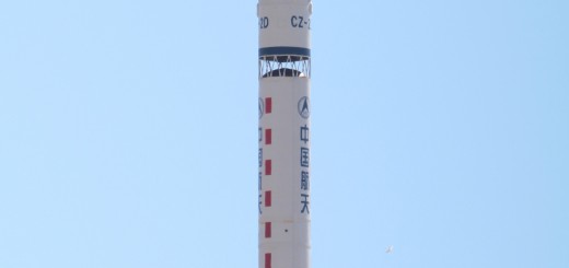 Il vettore Lunga Marcia 2D durante il lancio del satellite venezuelano VRSS-1 / Miranda il 28 settembre 2012 Credits: Cristóbal Alvarado Minic