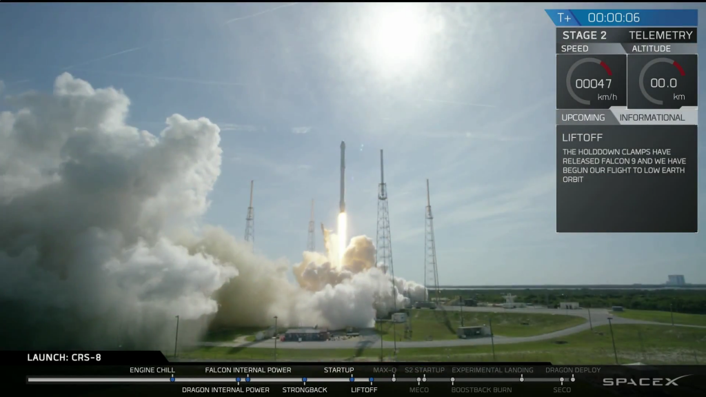 CRS-8 Lift-off (2)