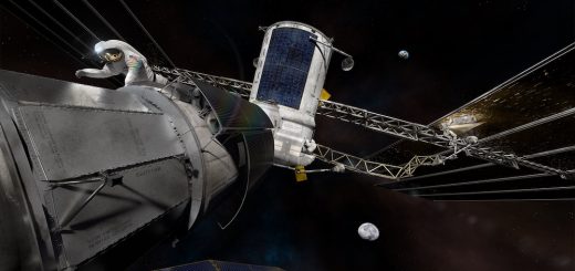 Ricostruzione artistica della stazione cislunare. Credits: NASA