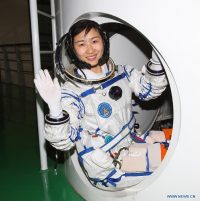 Liu Yang, la prima astronauta cinese (Credit: Xinhua/Qin Xian'an)